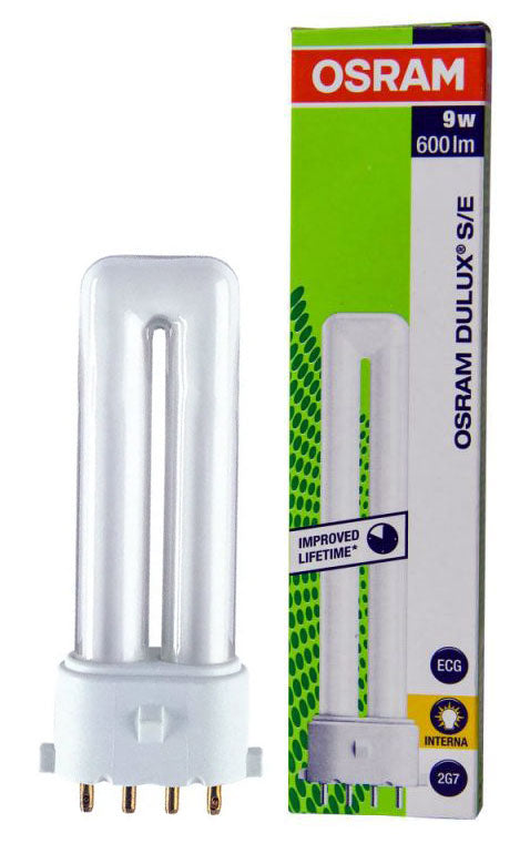 Osram Dulux S/E 9W/827 2G7 4P 4050300017655 – DBL Verlichting