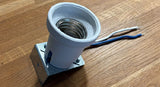 E40 lamphouder compleet met bekabeling en montagebeugel