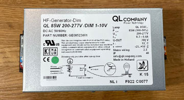 HF-Generator QL 85W 200-277V /DIM 1-10V