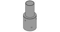 Adapter verloopstuk Ø76 mm naar Ø60 mm voor Lichtmast