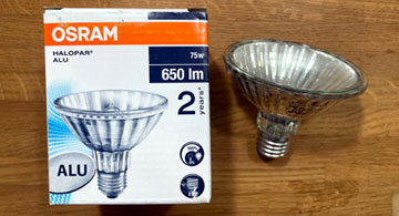 Osram Halopar Reflectorlamp - 64 Mm - 30° - 75W - View #3