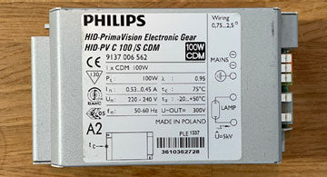 Philips HID-PV C 100 /S CDM 100W