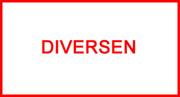 Diversen 3 - overig